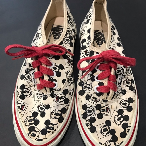 Mickey Mouse Tennis Shoes by Vans - Picture 1 of 10